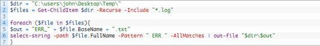 Cluster Logs