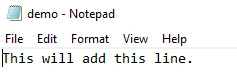 Output