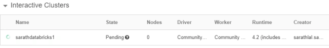 “Pending” state