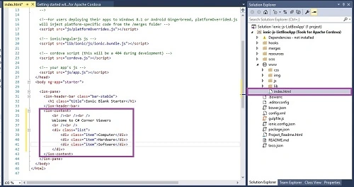 Apache Cordova