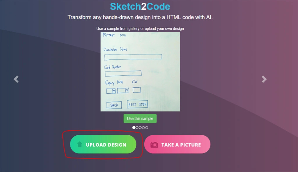 Microsoft Sketch 2 Code