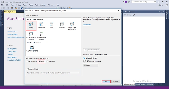 Working With Multiple Table Using LINQ Join In MVC