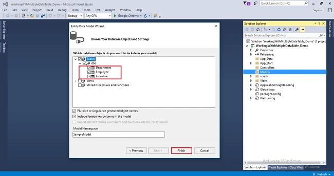 Working With Multiple Table Using LINQ Join In MVC