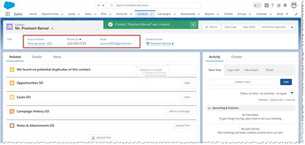 Working With Process Builder
