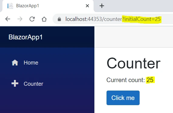 Working With Query String (Or Query Parameter) In Blazor