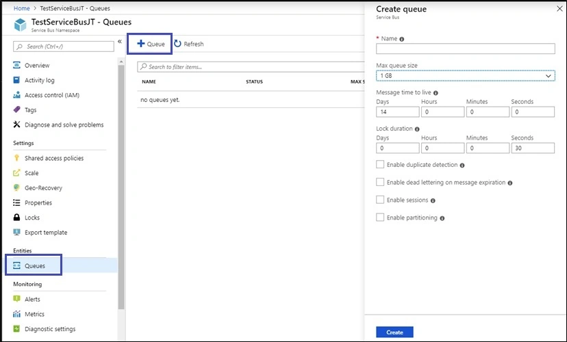 ​Working With Queue - Azure Service Bus
