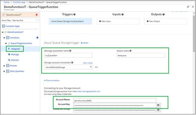 Working With Queue Storage Trigger Azure Functions​