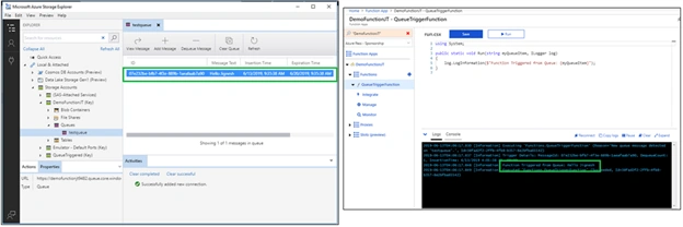 Working With Queue Storage Trigger Azure Functions​