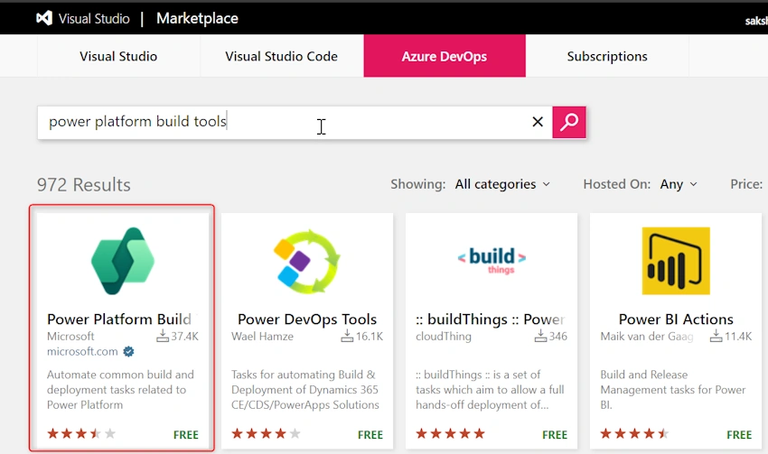 Power Platform Build Tools