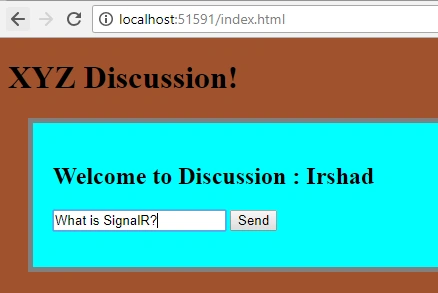 SignalR