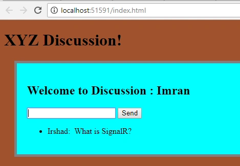 SignalR