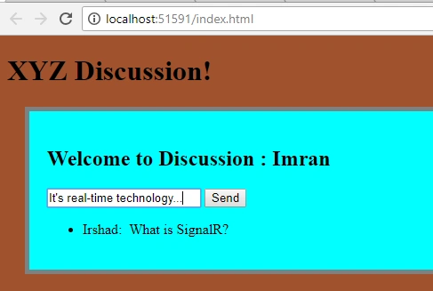 SignalR