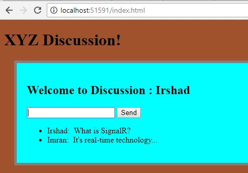 SignalR