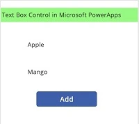  Add button