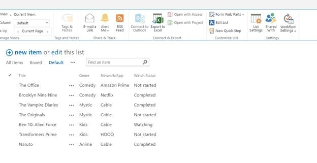 Views In SharePoint Online