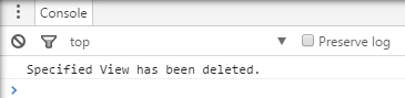 Console Output