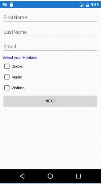Xamarin Toast Message For Android