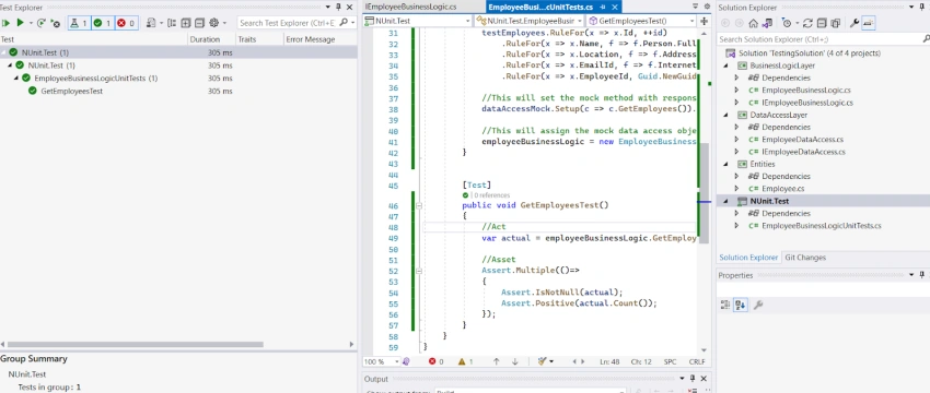 Writing Efficient Unit Test Cases with Moq and Bogus