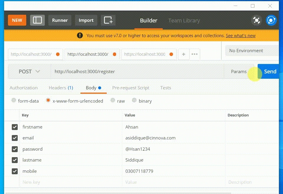 Xamarin.Android - Working With Node.js And MongoDB