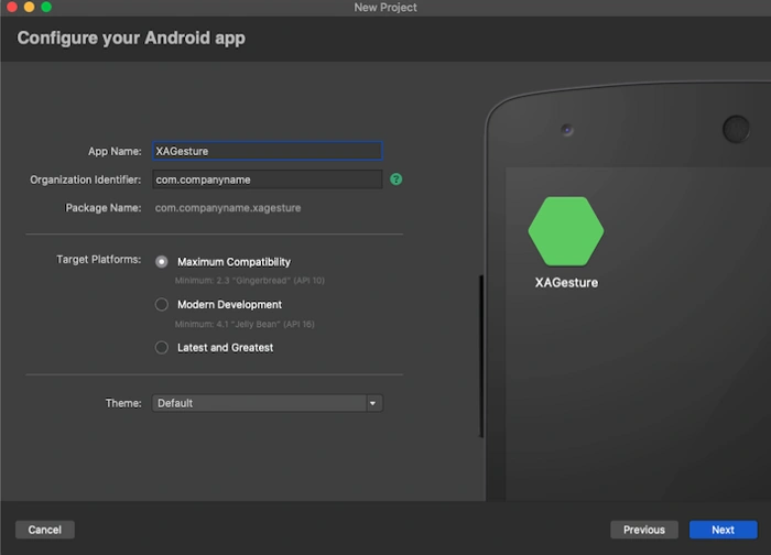 Xamarin.Android - Gesture Detector