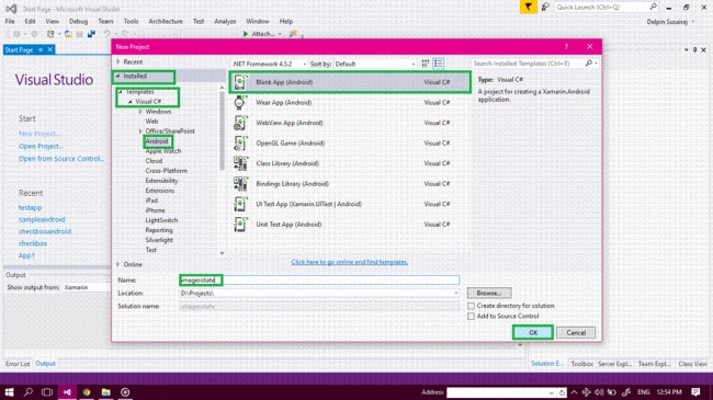 solution explorer