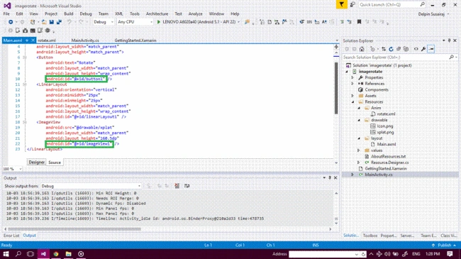 solution explorer