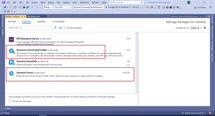 Xamarin Community Toolkit - Featured Views