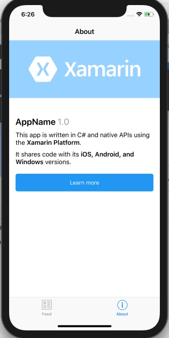Xamarin.Forms - Bottom Tabbed Page Using Shell