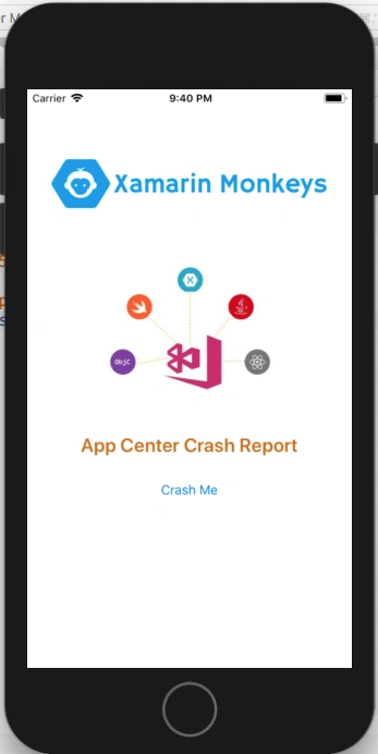 Xamarin.Forms - Crashes in Visual Studio App Center
