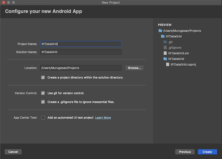 Xamarin.Forms - DataGrid
