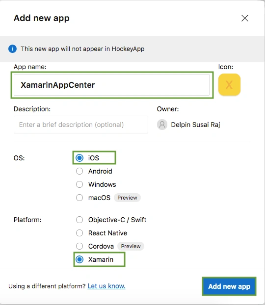 Xamarin.Forms - Errors in Visual Studio App Center