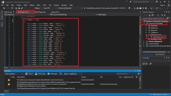 Xamarin 