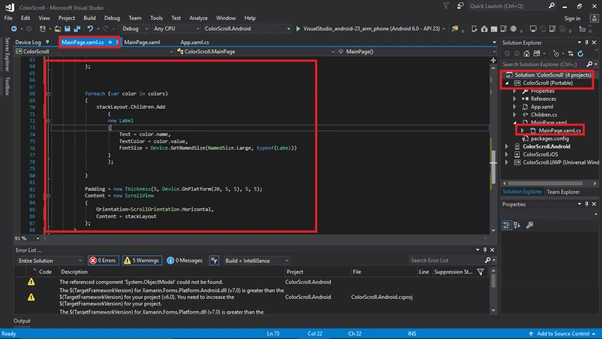 Xamarin 