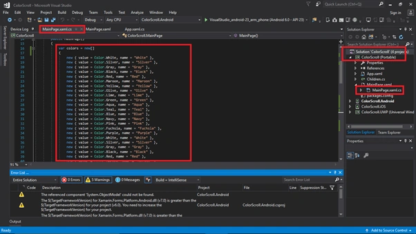 Xamarin 