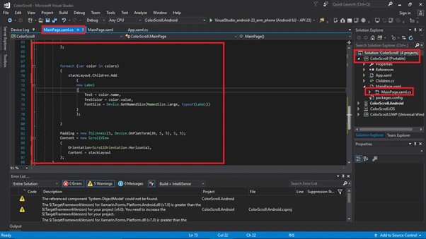 Xamarin 