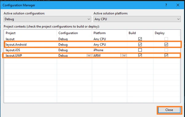 Xamarin 