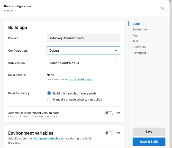 Xamarin.Forms - Implement CI/CD Using App Center