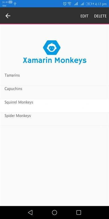 Xamarin.Forms - ListView Context Actions