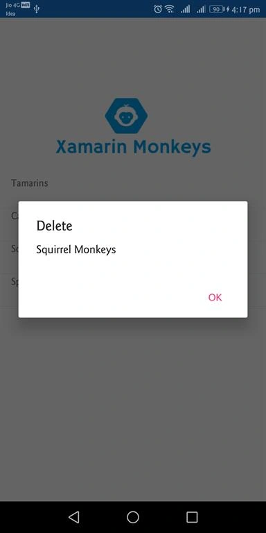 Xamarin.Forms - ListView Context Actions