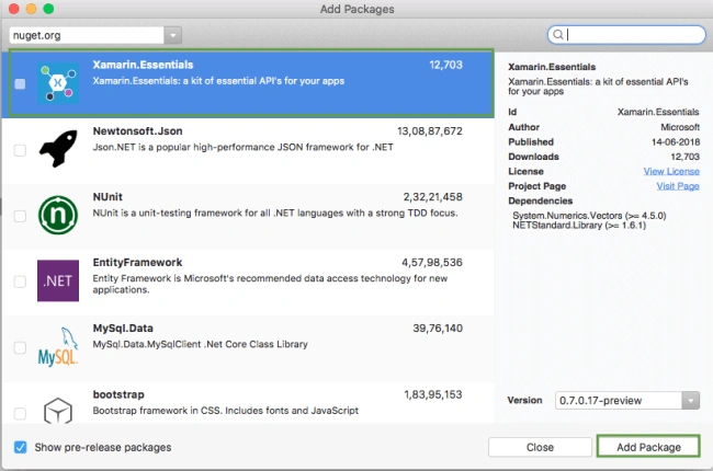 Send Mail Using Xamarin Essentials