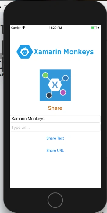 Xamarin.Forms - Share Data Using Xamarin Essentials