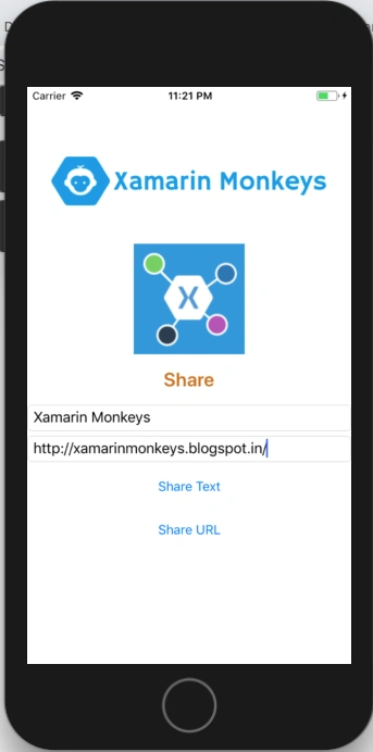 Xamarin.Forms - Share Data Using Xamarin Essentials