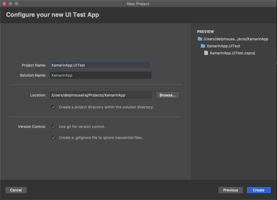 Xamarin.Forms - UI Test