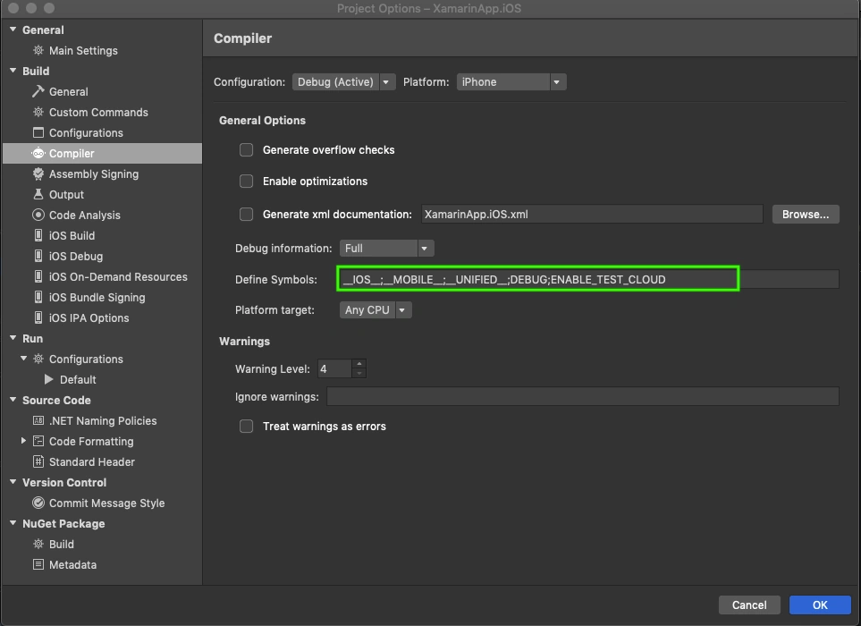 Xamarin.Forms - UI Test