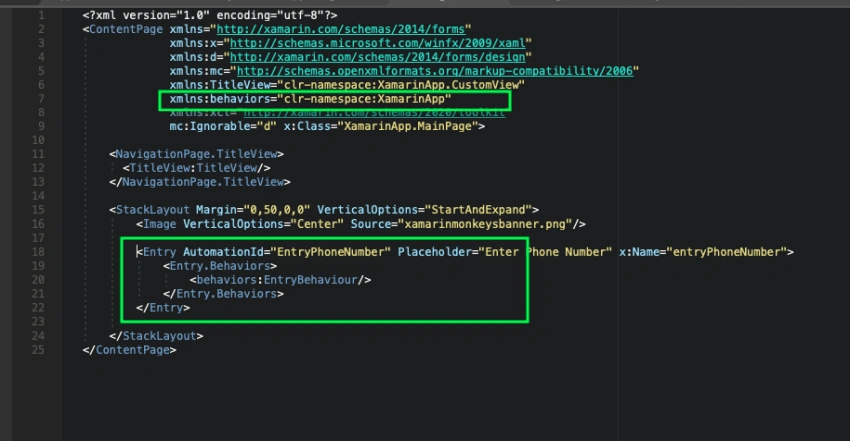 Working with Behaviors in Xamarin