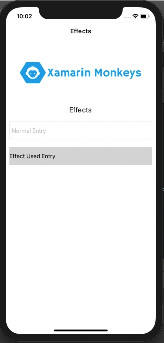 Woring with Effects