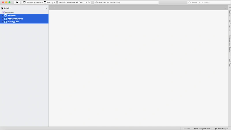 Xamarin Project Architecture