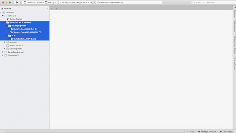 Xamarin Project Architecture