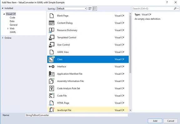 XAML