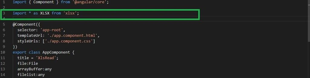 XLSX File Read In Angular